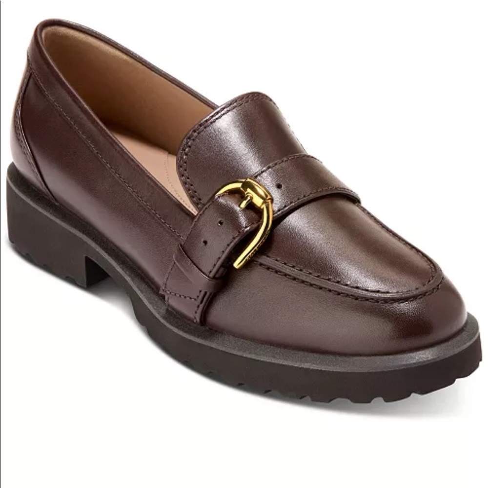 cole haan brown loafers
